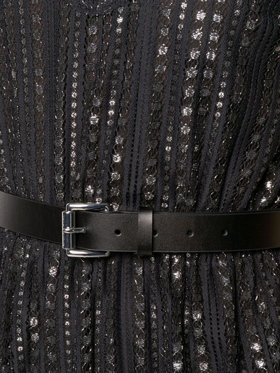 Shop Michael Kors Women's Black Synthetic Fibers Dress