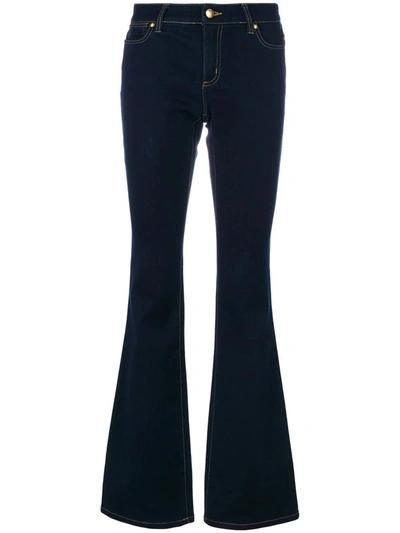 Shop Michael Michael Kors Michael Kors Women's Blue Cotton Jeans