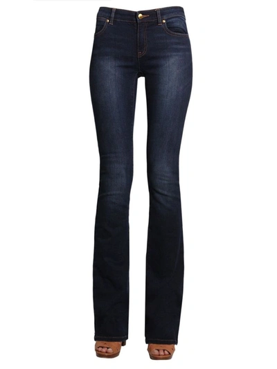 Shop Michael Michael Kors Michael Kors Women's Blue Cotton Jeans