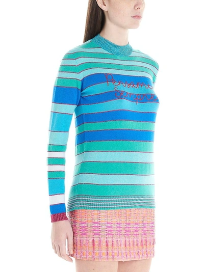 Shop Giada Benincasa Women's Green Cashmere Sweater