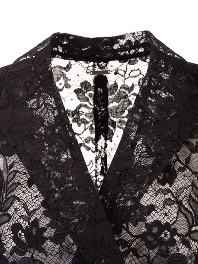 Shop Givenchy Women's Black Cotton Blazer