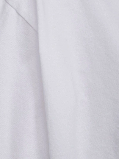 Shop Acne Studios Women's White Other Materials T-shirt
