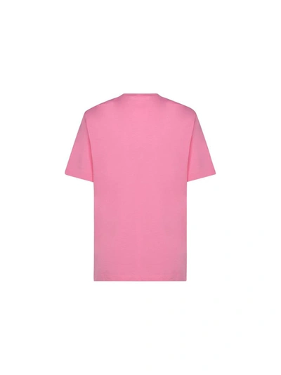 Shop Love Moschino Women's Pink Other Materials T-shirt