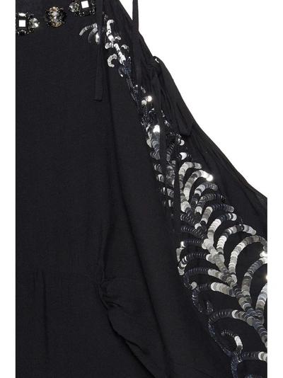 Shop Prada Women's Black Silk Dress