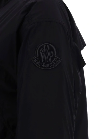 Shop Moncler Women's Black Polyamide Outerwear Jacket