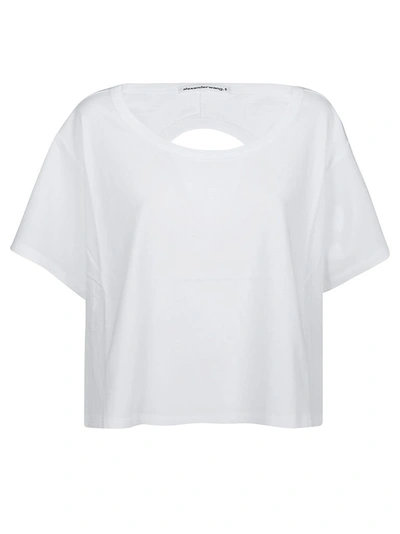 Shop Alexander Wang Women's White Cotton Top