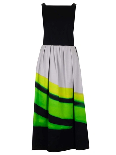 Shop Dries Van Noten Women's Green Other Materials Dress