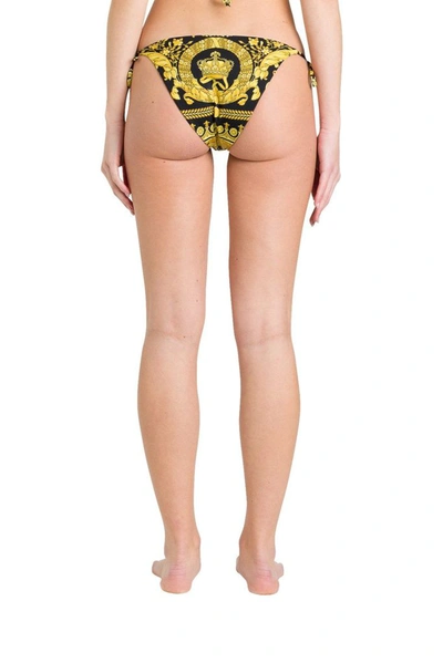 Shop Versace Women's Gold Polyester Bikini