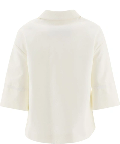 Shop Herno Women's White Cotton Jacket