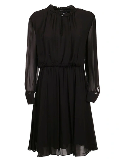 Shop Calvin Klein Women's Black Viscose Dress