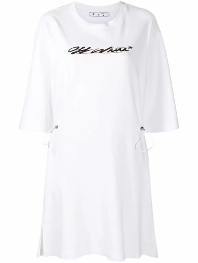 Shop Off-white White Dress