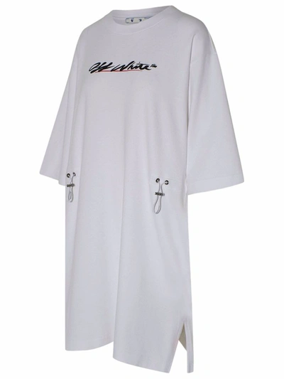 Shop Off-white White Dress