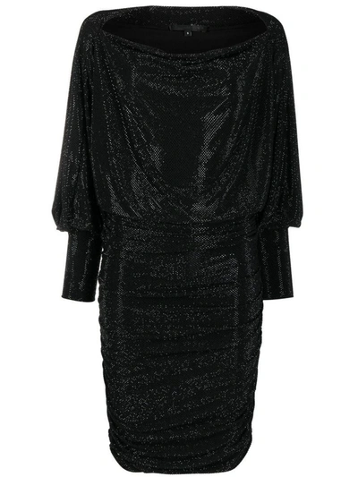 Shop Philipp Plein Women's Black Polyester Dress