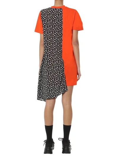 Shop Mcq By Alexander Mcqueen Women's Orange Cotton Dress