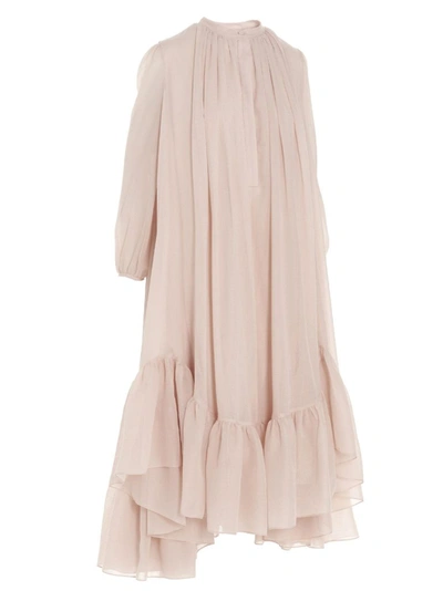Shop Alexander Mcqueen Women's Pink Other Materials Dress