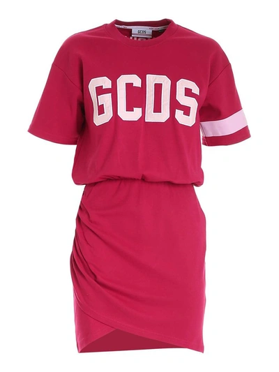 Shop Gcds Women's Red Cotton Dress