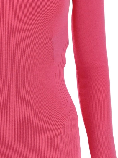 Shop Balenciaga Women's Pink Modal Sweater
