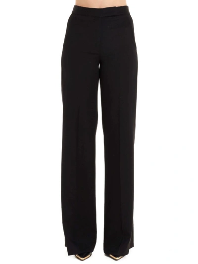 Shop Stella Mccartney Women's Black Wool Pants