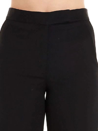 Shop Stella Mccartney Women's Black Wool Pants
