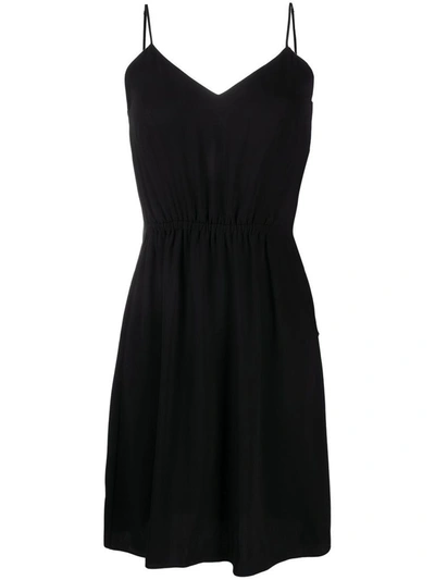 Shop Maison Margiela Women's Black Polyester Dress