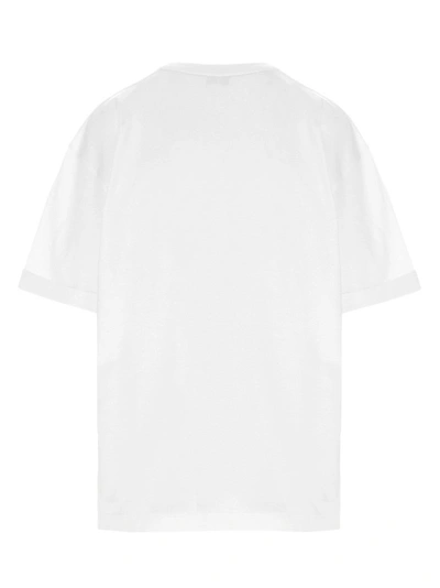 Shop Fendi Women's White Other Materials T-shirt