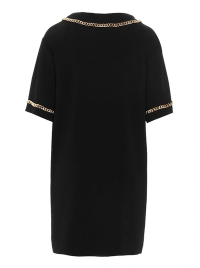 Shop Moschino Women's Black Other Materials Dress