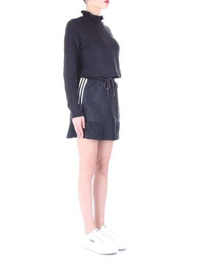 Shop Adidas Originals Adidas Women's Black Cotton Skirt