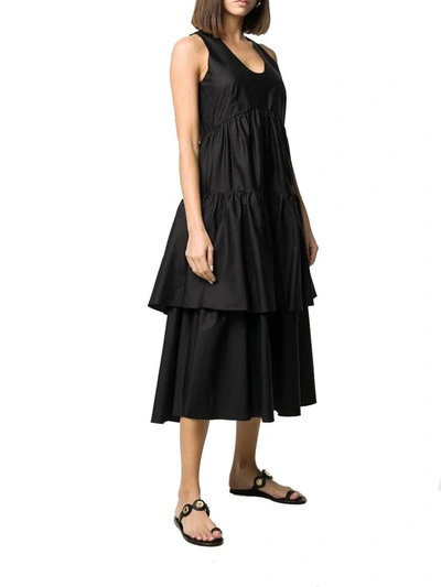 Shop Aspesi Women's Black Cotton Dress
