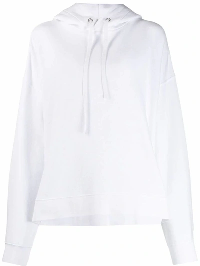 Shop Maison Margiela Women's White Cotton Sweatshirt