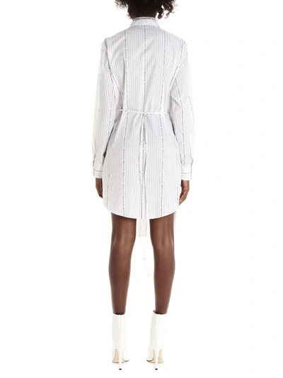 Shop Off-white Women's White Cotton Dress