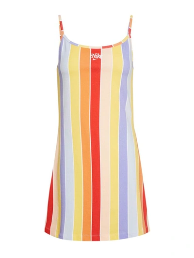 Nike Striped Vintage Print Dress In Multicolor | ModeSens