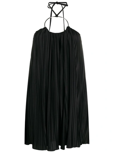 Shop Balmain Women's Black Polyester Dress