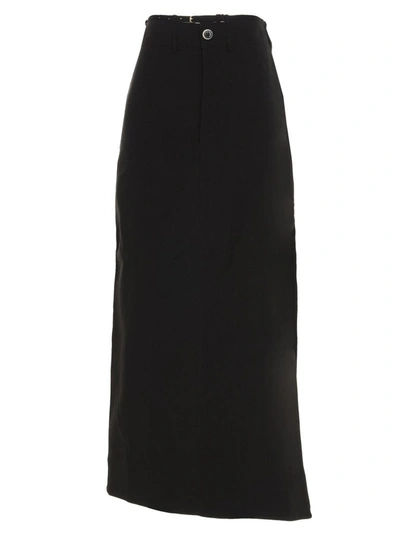 Shop Jacquemus Women's Black Other Materials Skirt