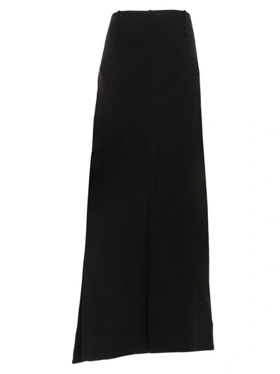 Shop Jacquemus Women's Black Other Materials Skirt