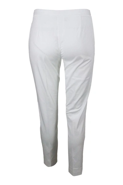 Shop Fabiana Filippi Women's White Cotton Pants