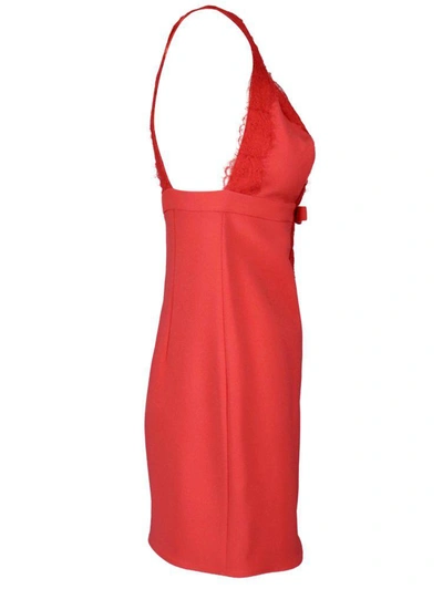 Shop Elisabetta Franchi Women's Red Other Materials Dress
