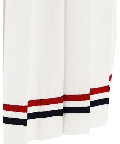 Shop Thom Browne Women's White Viscose Skirt