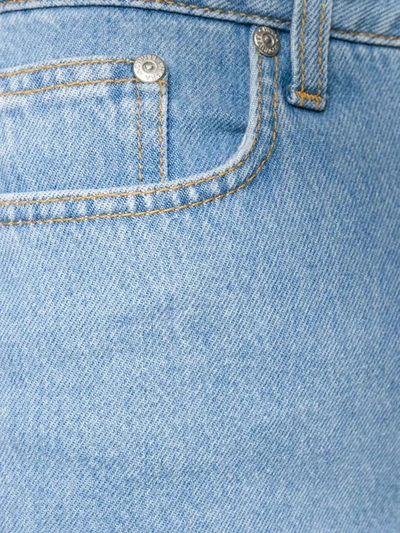 Shop Chiara Ferragni Women's Blue Cotton Shorts