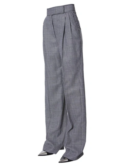 Shop Alexander Mcqueen Women's Grey Wool Pants