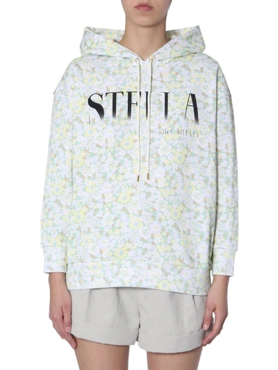 Shop Stella Mccartney Women's Green Cotton Sweatshirt
