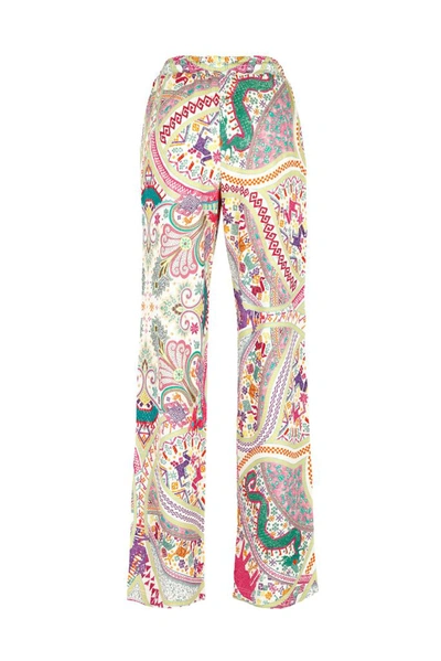 Shop Etro Women's Multicolor Cotton Pants
