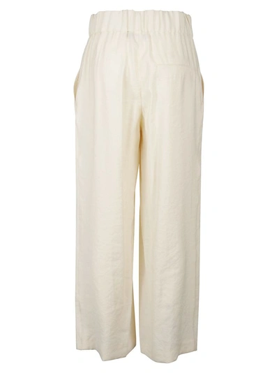 Shop Fay Women's White Other Materials Pants