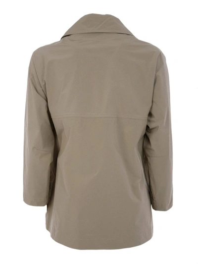 Shop Aspesi Women's Beige Polyester Coat