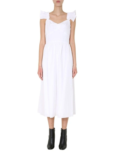Shop Michael Kors Women's White Cotton Dress
