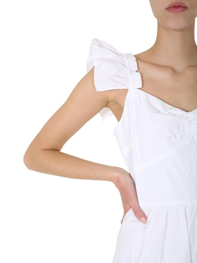 Shop Michael Kors Women's White Cotton Dress