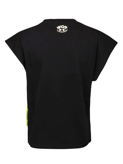 Shop Barrow Women's Black Other Materials T-shirt