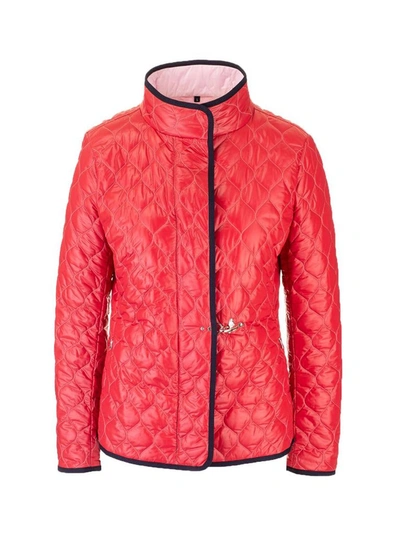 Shop Fay Women's Red Polyester Down Jacket