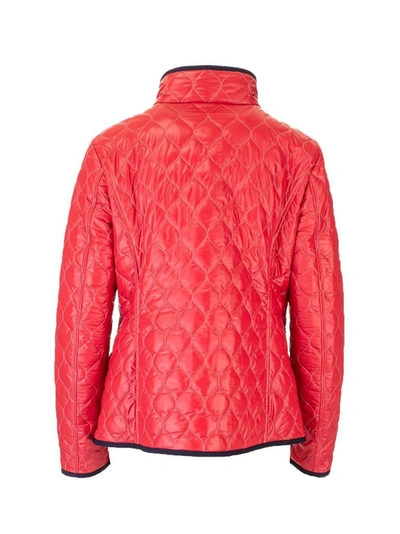 Shop Fay Women's Red Polyester Down Jacket