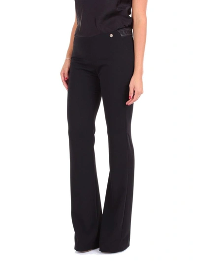 Shop Versace Collection Women's Black Polyester Pants