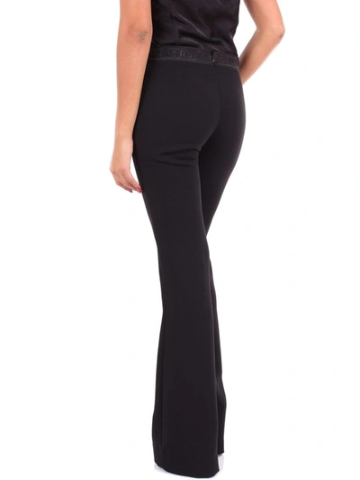 Shop Versace Collection Women's Black Polyester Pants